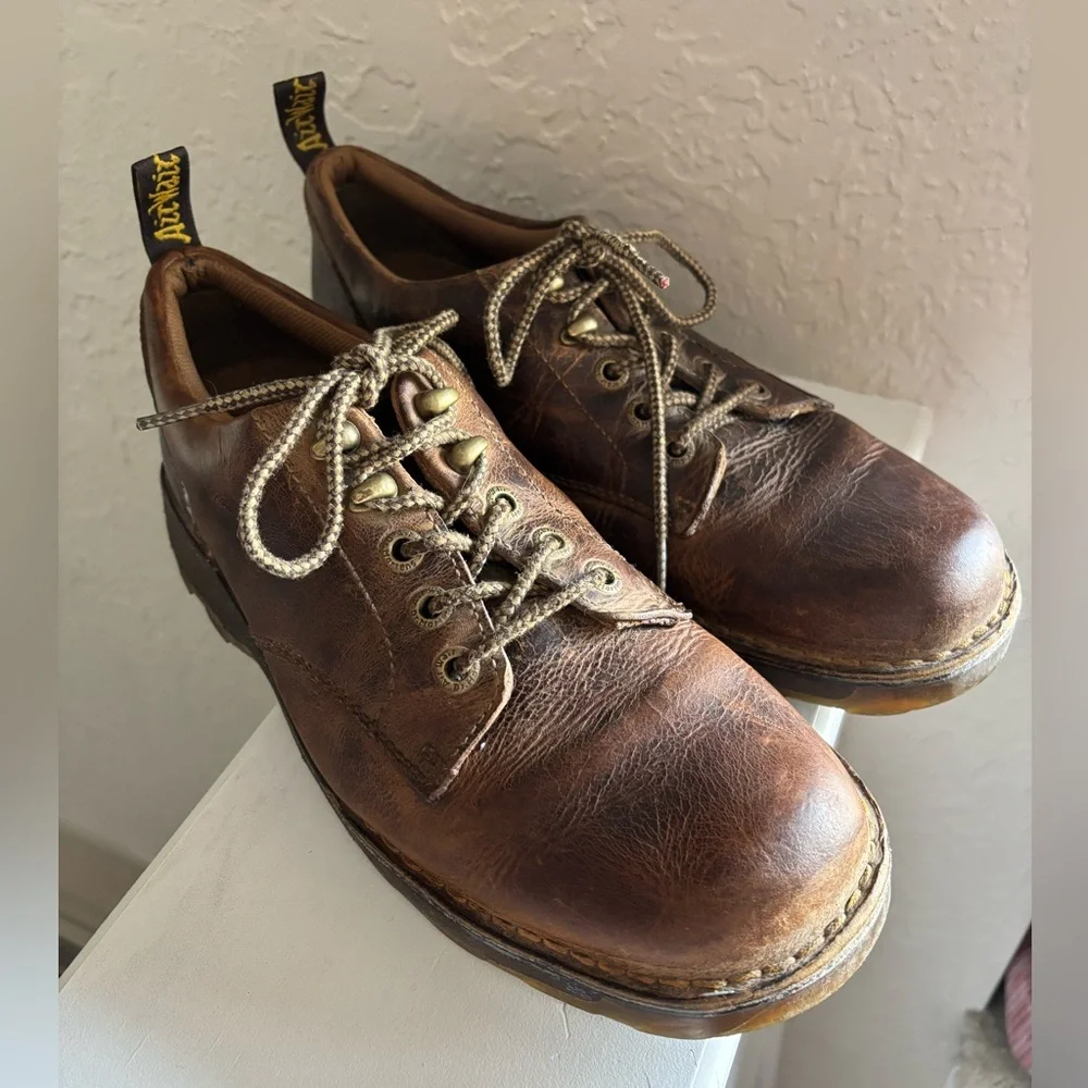 Dr. Martens Lachlan‎ Shoes Brown Leather size 12 Men’s